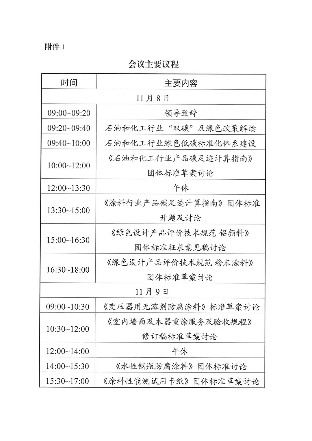 關于召開綠色低碳研討會暨綠色涂料團體標準討論會的通知-3