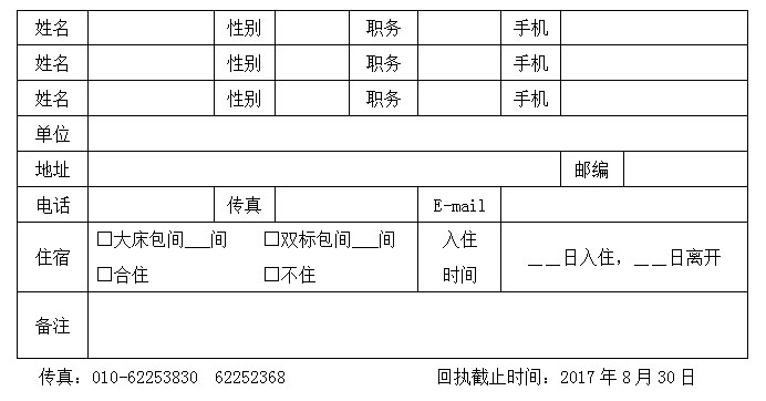 回執表